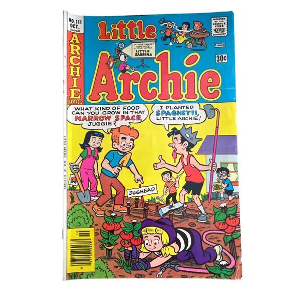 Little Archie #111 Comic October 1976 Vintage Archie Series Boarded Bagged - Picture 1 of 6